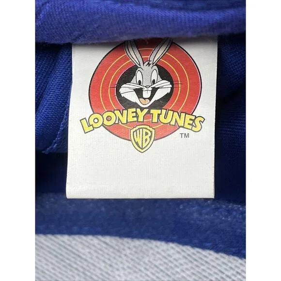 TAZ I'm Over It Blue Baseball Hat Cap Tasmanian Devil 1998 Looney Tunes - Picture 11 of 12